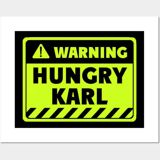 hungry Karl Wall Art by EriEri